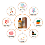 AKARZ Pure Amber Essential Oil - Therapeutic Grade Deep Grounding Essence