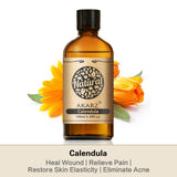 AKARZ Pure Calendula Essential Oil - Therapeutic Grade Soothing Herbal Essence