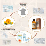 AKARZ Pure Calendula Essential Oil - Therapeutic Grade Soothing Herbal Essence