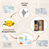 AKARZ Pure Marigold Essential Oil - Therapeutic Grade Vibrant Floral Essence