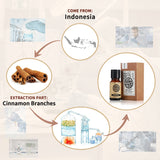 AKARZ Pure Cinnamon Essential Oil - Therapeutic Grade Warming Cassia Essence