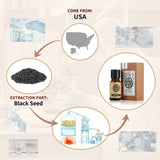 AKARZ Pure Black Seed Essential Oil - Therapeutic Grade Restorative Nigella Sativa Essence