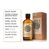 AKARZ Pure Melissa Essential Oil - Therapeutic Grade Rare Lemon Balm Essence