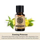 AKARZ Evening Primrose Oil - Natural Aromatherapy Carrier Base Oil for Face and Body - DIY Massage Aroma - United States