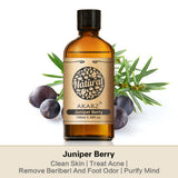 AKARZ Pure Juniper Berry Essential Oil - Therapeutic Grade Purifying Fruit Essence
