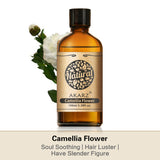 AKARZ Pure Camellia Flower Essential Oil - Therapeutic Grade Elegant Floral Essence