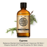 AKARZ Pure Cypress Essential Oil - Therapeutic Grade Grounding Cupressus Essence