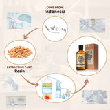 AKARZ Pure Benzoin Essential Oil - Therapeutic Grade Comforting Resin Essence