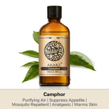 AKARZ Pure Camphor Essential Oil - Therapeutic Grade Cooling Revitalizing Essence