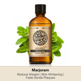 AKARZ Pure Marjoram Essential Oil - Therapeutic Grade Soothing Herbaceous Essence