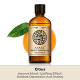 AKARZ Pure Citrus Essential Oil - Therapeutic Grade Vibrant Citrus Essence