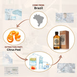 AKARZ Pure Mandarin Essential Oil - Therapeutic Grade Uplifting Citrus Essence