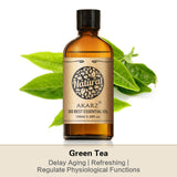 AKARZ Pure Green Tea Essential Oil - Therapeutic Grade Antioxidant Leaf Essence