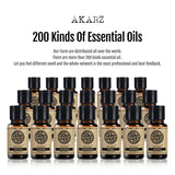 AKARZ Pure Peppermint Essential Oil - Therapeutic Grade Refreshing Mentha Piperita Essence
