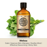 AKARZ Pure Melissa Essential Oil - Therapeutic Grade Rare Lemon Balm Essence