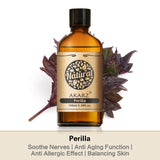 AKARZ Pure Perilla Essential Oil - Therapeutic Grade Herbaceous Vitality Essence
