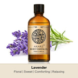AKARZ Pure Lavender Essential Oil - Therapeutic Grade Lavandula Angustifolia Essence