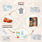 AKARZ Natural Aromatherapy Hazelnut Oil - Skin Repair and Elasticity - Promotes Regeneration - Imported from France