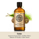AKARZ Pure Cedar Essential Oil - Therapeutic Grade Canadian Forest Essence