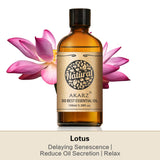 AKARZ Pure Lotus Essential Oil - Therapeutic Grade Sacred Aquatic Essence