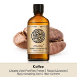 AKARZ Pure Coffee Essential Oil - Therapeutic Grade Energizing Bean Essence