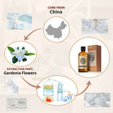 AKARZ Pure Gardenia Essential Oil - Therapeutic Grade Exotic Floral Essence