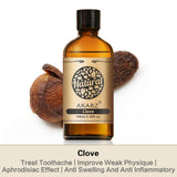 AKARZ Pure Clove Essential Oil - Therapeutic Grade Warming Spice Essence