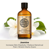 AKARZ Pure Jasmine Essential Oil - Therapeutic Grade Exotic Night-Blooming Essence