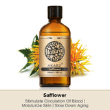AKARZ Pure Safflower Essential Oil - Therapeutic Grade Restorative Petal Essence