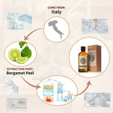 AKARZ Pure Bergamot Essential Oil - Therapeutic Grade Uplifting Citrus Bergamia Essence